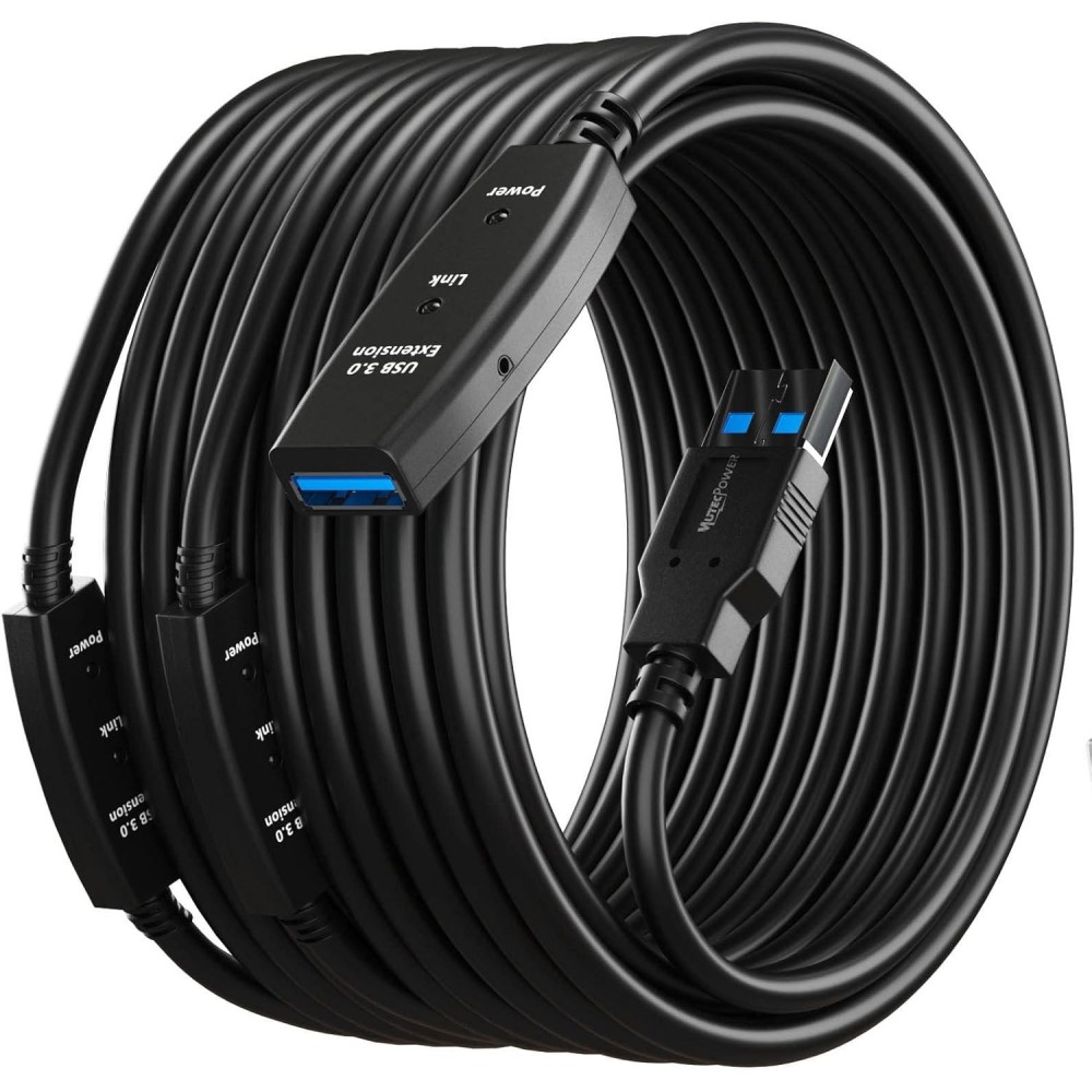 MucecPower Liemenėlė, USB, 20 metrų