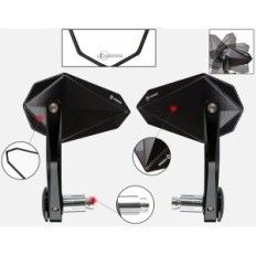 Rear-view mirror Fenrir, black, for Bike, Scooters, Used