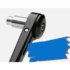 Espejo retrovisor aficionado, negro, para bicicleta, scooters, usado