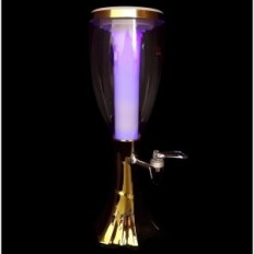 Distributeur de boissons à LED lumineux, capacité 2 L, modèle Babylone de modèle