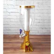 Osvětlené LED nápojový dávkovač, kapacita 2 l, model Babylon Tower