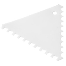 Dreieckiger dreieckiger Schaberkamm Kämmen einen schmalen Abstand - 6pcs eingestellt. - Hendi 554210