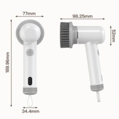 RESTEQ Q1 elektromos kefe cserélhető végekkel és IPX6