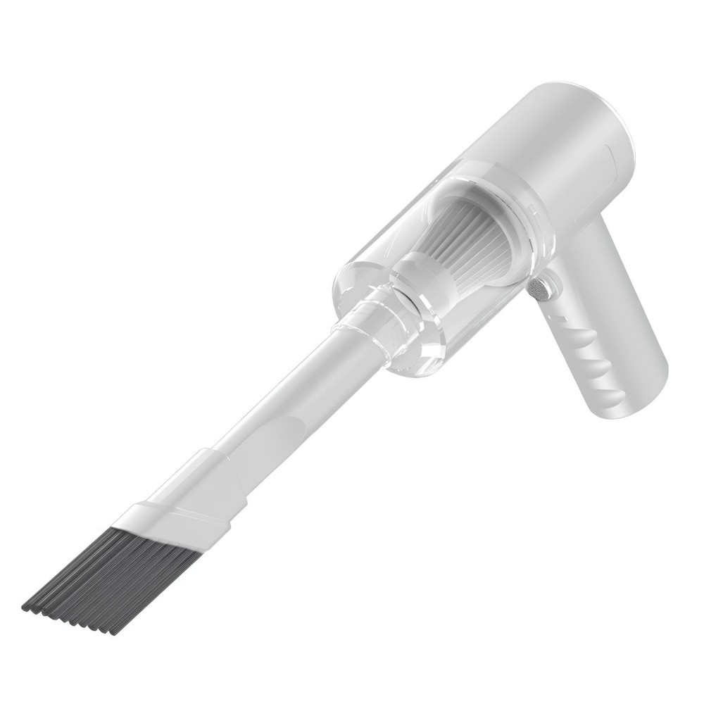 Casa e aspirador de carro, sem fio, 2000 mah, 4500Pa, branco