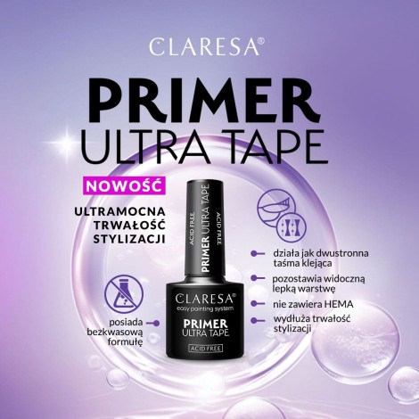 CLARESA Primer Ultra Tape 5 ml — front view