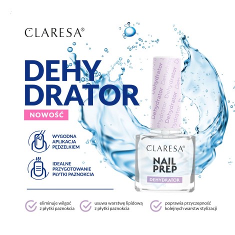 CLARESA Nail Prep -kynnenkuivain 5 ml — pakkaus