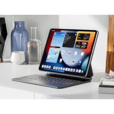 Ausu iPad Air 2024, 12,9 collas, Qwertz, melns