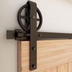 Kit de montage pour portes coulissantes Wolfbird, 224 cm