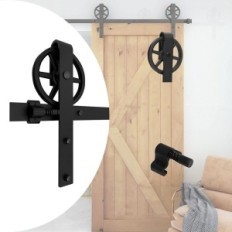 Mounting kit for Wolfbird sliding doors, 224 cm