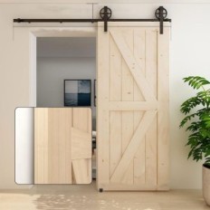 Mounting kit for Wolfbird sliding doors, 224 cm