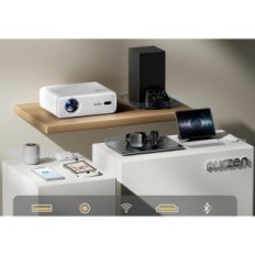 Kućno kino Auron 4K 1920 x 1080 Full HD 1080p 60 u WiFi Bluetooth projektoru za filmove i igre