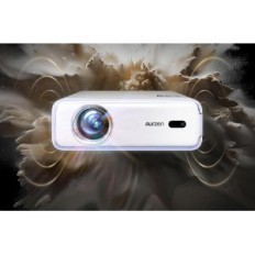 Domácí kino Auron 4k 1920 x 1080 Full HD 1080p 60 ve WiFi Bluetooth projektor pro filmy a hry