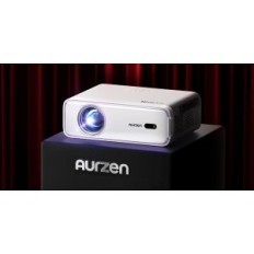 Home cinema Auron 4K 1920 x 1080 Full HD 1080p 60 in WiFi Bluetooth projector for movies and games