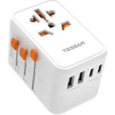TESSAN 100W USB C 2 USB PŘEPÍNAČ Rychlé nabíjení více-zařízení současně
