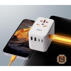 Tessan 100w USB C 2 USB võtnud kiire laadimise multi-seadmeid üheaegselt