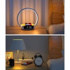 Kleine lamp AMOUHOM B17, Draadloos laden 18 W