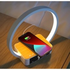 Petite lampe AMOUHOM B17, Chargement sans fil 18 W