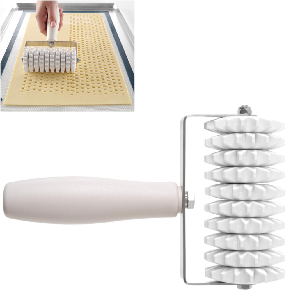 Rollo de rodadura perforador para PROFI LINE 140x210mm Pasadores de masa - Hendi 515112