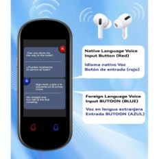 Neotrixqi tradutor, 139 idiomas, Wi-Fi / offline bidirecional, usado