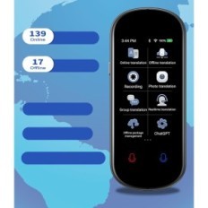 Neotrixqi oversetter, 139 språk, toveis wi-fi / offline, brukt