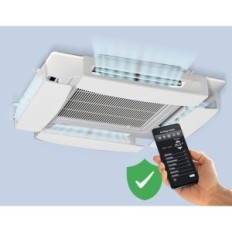 Deflektor ClIMIK, fehér, 4 db, használt