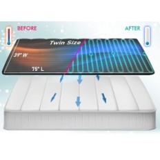 Materasso del sistema di raffreddamento ADAMSON B10 75 "X39" da cotone, mostra