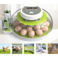 Automatisk detodda inkubator, 18 egg, 39,2 x 32,7 x 18,2 cm