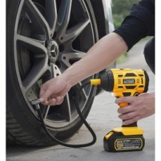 UŻYWANA Pompka do opon AUTDER 21V, 180 PSI BRAK AKUMULATORA