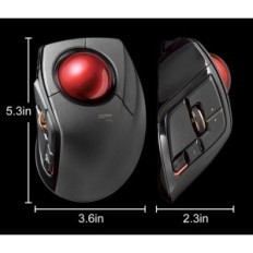 Ratón con trackball elecom deft pro, tipos Bluetooth, Windows11, MacOS