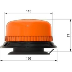 LED-MARTIN XR20 ECO Magnētiskais pamats, 12 V / 24 V, 3,5 m, A +++