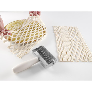 Schneidwalzen-Schneidwalzen-Kuchen-Muster-Muff für Gawa Profi-Linie 135x200mm - Hendi 515129