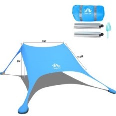 Beach Markise Kaufen, UPF 50, 200x300x280cm, verwendet