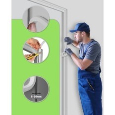 Sigillante per Ram Relawi, 16mm x 13mm, 50 m, bianco