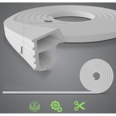 Sealer for RAM RELAWI, 16mm x 13mm, 50 m, white