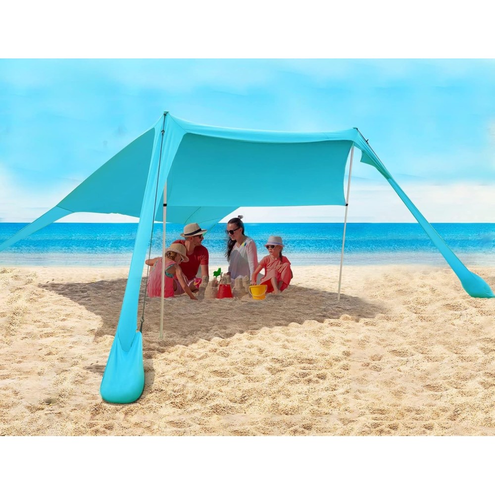 Strand tent fbsport UPF50 + met Zand spatel opvouwbare zontent voor kinderen