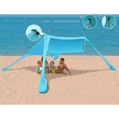 Strandzelt FBSPORE UPF50 + mit Sandspatel faltbares Sonnenzelt für Kinder