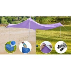 Beach Telk Jaicom 3M x 3m UPF 50+ kaasaskantav paviljon, mis kaitseb päikese ja tuule eest