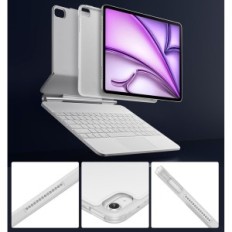 ESR tastaturetaske til iPad Air 13, Qwertz, Hvid, Brugt