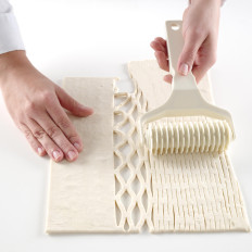 Cutting roll Cutting roller Cake pattern Pattern for tarts Kitchen Line 130x200mm - Hendi 515075