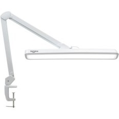 LED Bemelux Desk Lamp, 24 W, 2000 Lumens, 22 polegadas, Branco