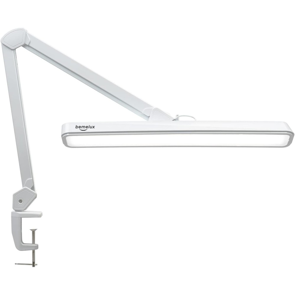 Lámpara LED Bemelux Desk, 24 W, 2000 Lúmenes, 22 pulgadas, Blanco
