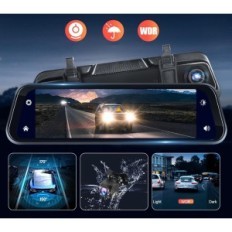 Trådløst Rimoody's Mirror med et reverserende kamera og Android Carplay