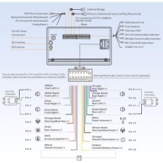 Atoto A6G2B7PF Multimedia system 7 "from Apple Carplay Double-Din