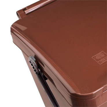 Container de cesta para classificar Bio Resíduos Urba 21L - Waste Brown