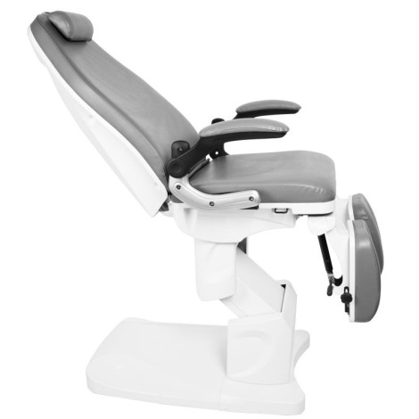 Sähköinen jalkaterapiatuoli Azzurro 709a 3 moottorilla, harmaa — sivu