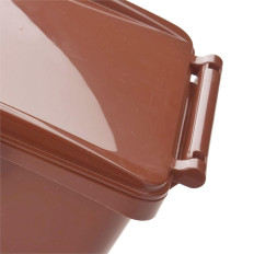 Container de cesta para classificar Bio Resíduos Urba 21L - Waste Brown