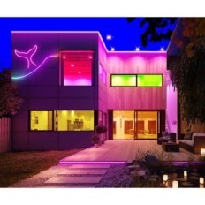 Neon Segrass LED RGB 30 m nastro con controllo dell'applicazione, impermeabile IP65