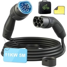 SHINELED EV Charging Cable Type 2, 11kW, 16A, 5 M, IP66, 3-phase from the case