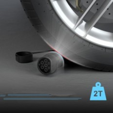 SHINELED EV nabíjací kábel typu 2, 11kW, 16A, 5 m, IP66, 3-fáza z puzdra