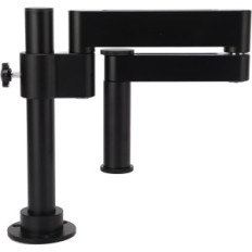 Exhibition tripod under Garoso Crown 30x18x14cm microscope. Handle for precise observation